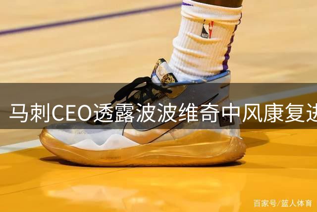 马刺CEO透露波波维奇中风康复进展：他比我们任何人想象的都更努力